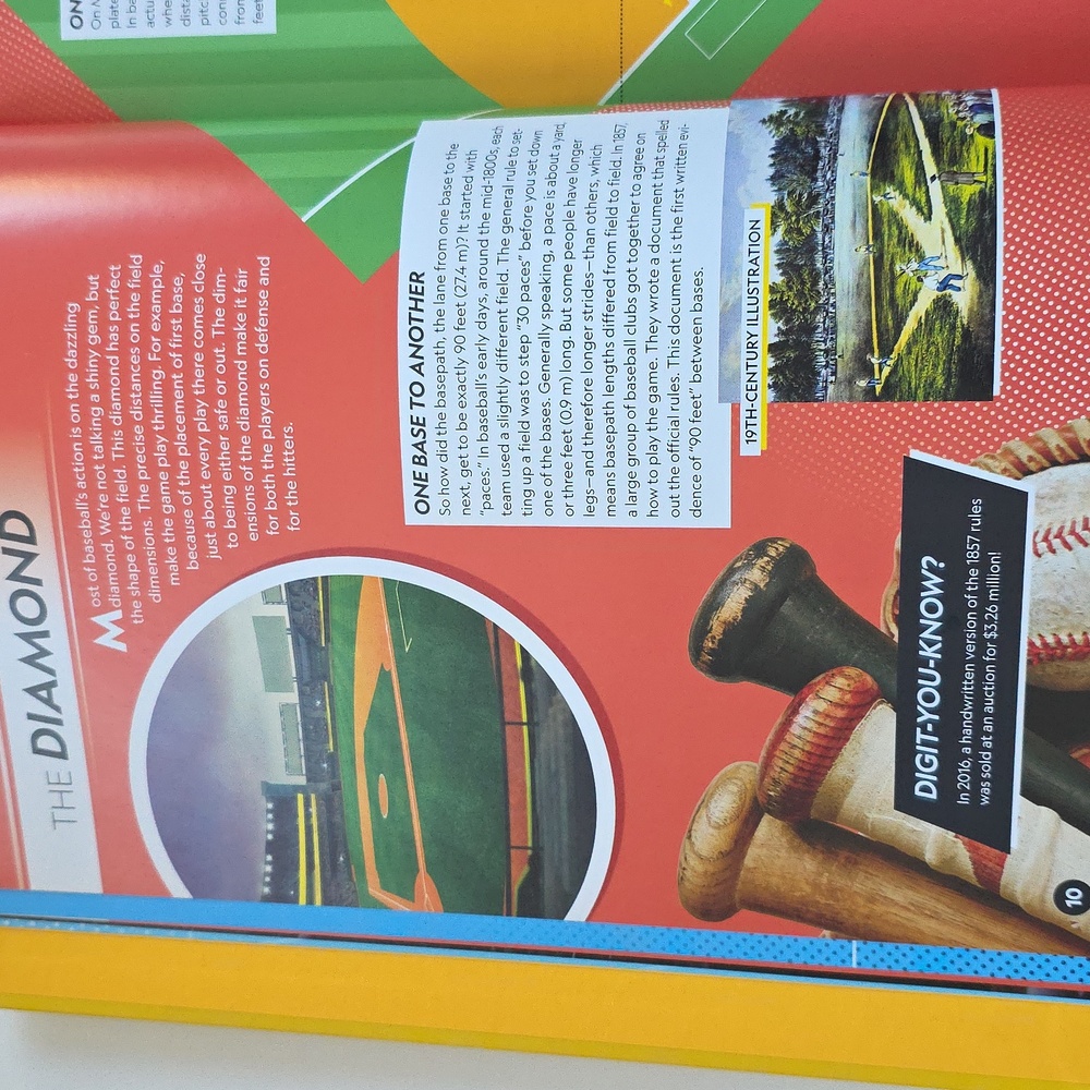 National Geographic Kids Baseball Book - It's A Numbers Game! Baseball - Picture 4 of 11